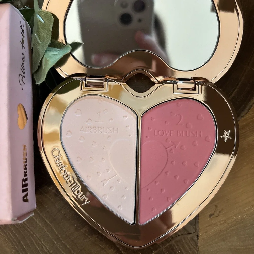 Charlotte Tilbury FLAWLESS PINK Beauty Soulmates Brighten Blush Powder Palette